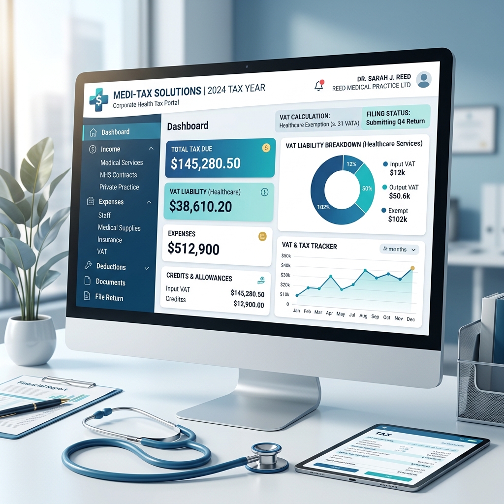 Healthcare VAT Compliance Services Coverage
