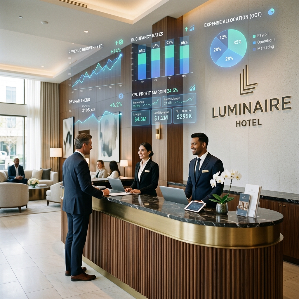 hospitality business reconciliation