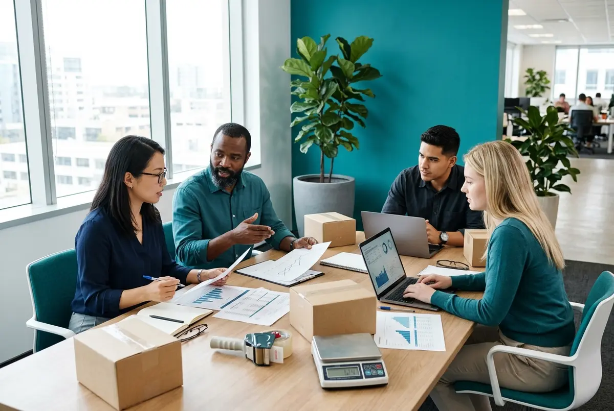 MYOB for Ecommerce Business accounting team reviewing online store channel reports
