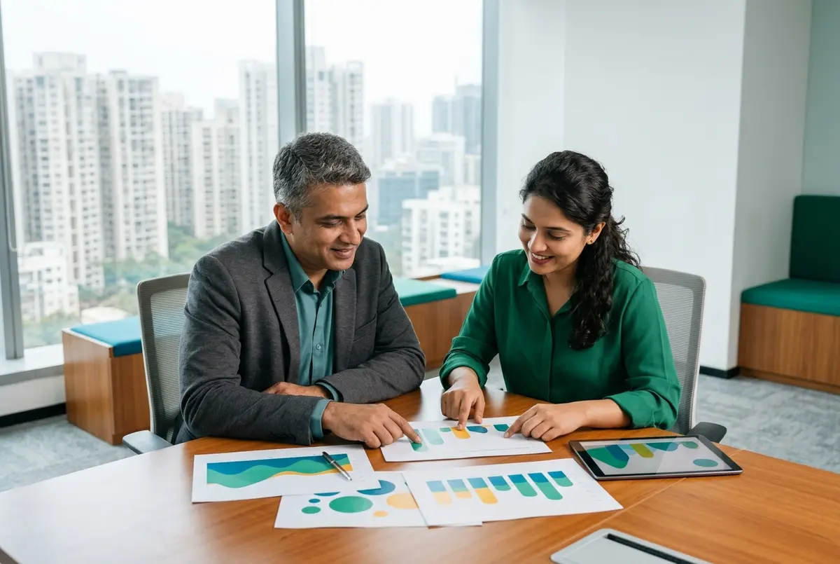 Xero Certified advisor reviewing monthly owner statements with a property investor