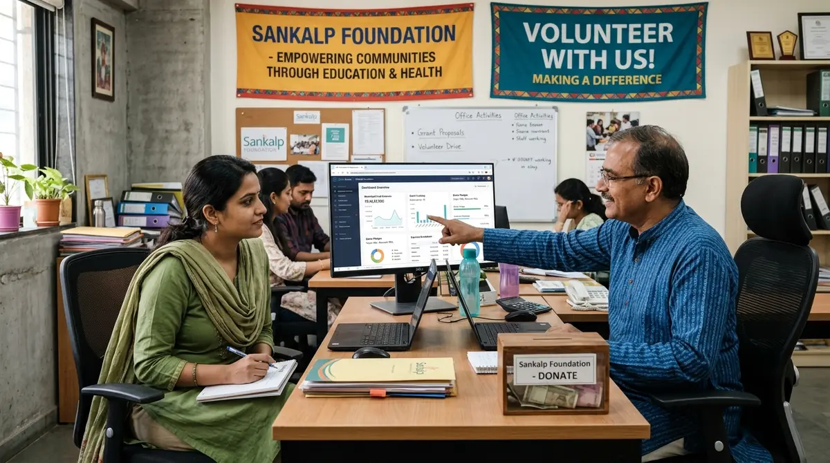 Zoho Books Certified advisor and nonprofit accounting team managing donor fund ledgers